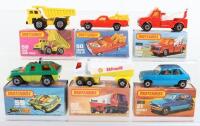 Six Matchbox Lesney Superfast Boxed Models