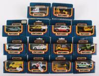 Fourteen Matchbox Superfast 1987/89/90 Boxed Issues