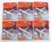 A Trade Pack of 6 Matchbox Sky Busters SB.13 DC-10 United Airlines - 2