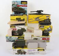 Seven Boxed Solido Military Models