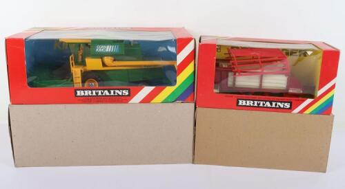 Britains 9576 Combine Harvester with Maize Head