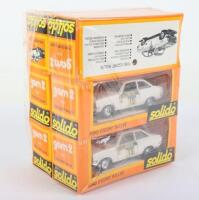 Solido Gam 2 No.61 Ford Escort Rallye Car, Trade Pack of six models