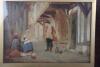 Girardet, watercolour and gouache, street scene signed lower right - 2