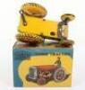 Mettoy Playthings Tinplate Mechanical Farm Tractor - 6