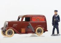 Tri-ang Minic Pre War 3M Tinplate Ford Royal Mail Van