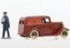 Tri-ang Minic Pre War 3M Tinplate Ford Royal Mail Van - 2