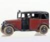 Pre War Dinky Toys 36g Taxi with Driver - 4