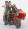 Britains set 641, Civilian Motorcycle and Sidecar - 3