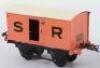 Scarce Hornby Series boxed 0 gauge SR pink Refrigerator van - 5