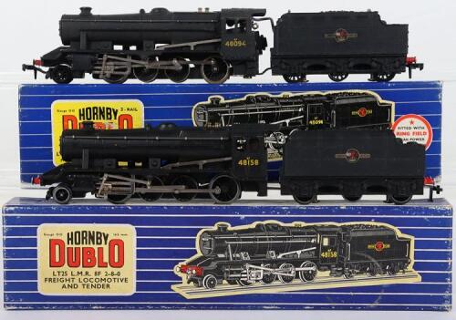 Two boxed Hornby Dublo 8F 2-8-0 locomotives and tenders