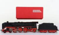 Boxed Trix Express HO gauge German Pacific locomotive and tender