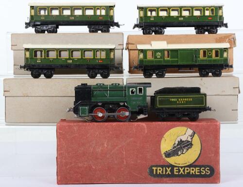 Boxed Trix Express HO gauge 0-4-0 locomotive 20 051 and 5391 tender