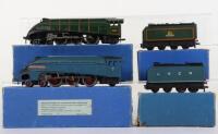 Two boxed Hornby Dublo A4 4-6-2 locomotives and tenders