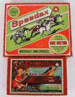 Two Vintage Horse Racing Board Games