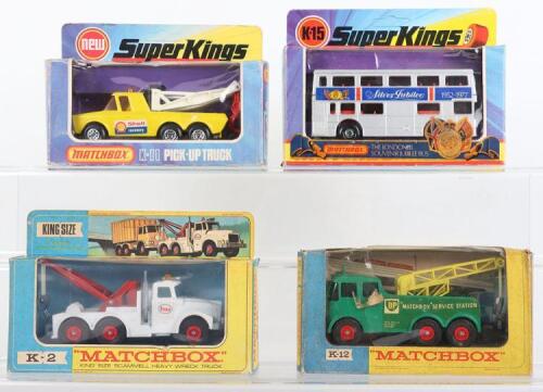 Three Matchbox Lesney Wreck Trucks