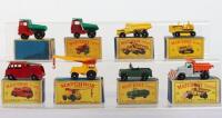 Eight Boxed Matchbox Lesney Regular Wheels Models