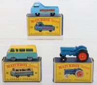 Three Boxed Matchbox Lesney Regular Wheels Models