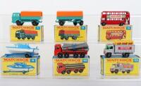 Six Boxed Matchbox Lesney Regular Wheels