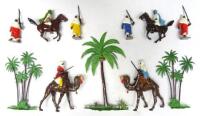 Britains set 224, Arabs on Camels