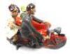 Britains set 641, Civilian Motorcycle and Sidecar - 8