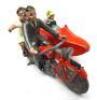 Britains set 641, Civilian Motorcycle and Sidecar - 9