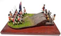 Bunker's Hill 1775 the Royal Welch Fusiliers advance