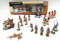 Britains 1920s hollowcast toy soldiers