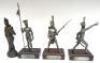 Three 110mm size pewter Napoleonic Models by R.Cameron - 2