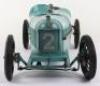 A Scarce Turquoise 1930’s CIJ (France) Alfa Romeo P2 Clockwork Racing Car - 2