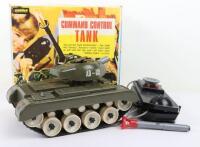 Lincoln International Empire Made Hong Kong Plastic Battery Powered Command Control Tank