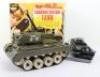 Lincoln International Empire Made Hong Kong Plastic Battery Powered Command Control Tank - 2