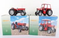 Two Universal Hobbies Boxed Tractors