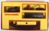 Collection of Hornby 00 gauge Railway locomotive, coaches and track side buildings - 2