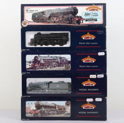 Five boxed Bachmann Branch-Line locomotives