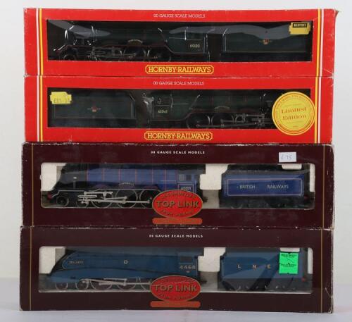 Four boxed Hornby Railways locomotives