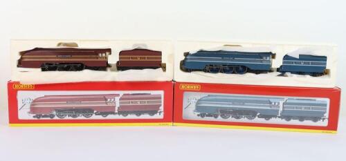 Two Hornby Railway Super Detail Coronation Class locomotives