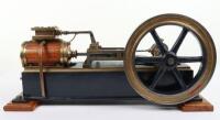 A good single cylinder horizontal steam engine