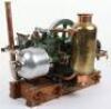 An interesting cast iron horizontal single cylinder petrol engine - 2