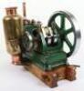 An interesting cast iron horizontal single cylinder petrol engine - 5