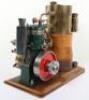 An interesting Stuart Turner vertical petrol engine with raised water tank - 2