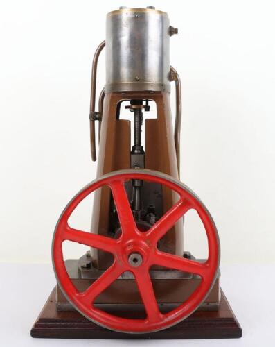 A single cylinder inverted vertical steam engine