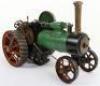 A ¾” scale live steam model Traction engine, possibly Bassett-Lowke