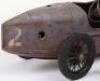 CIJ tinplate clockwork Alfa Romeo P2 racing car, French circa 1926 - 4