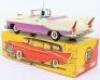 A scarce boxed Gunthermann 873/E tinplate battery operate Touring-car, German 1950s - 3