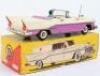 A scarce boxed Gunthermann 873/E tinplate battery operate Touring-car, German 1950s - 7