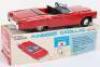 Boxed Bandai (Korea) Battery operated tinplate Kingsize Cadillac convertible - 4