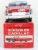 Boxed Bandai (Korea) Battery operated tinplate Kingsize Cadillac convertible - 6