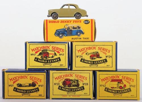 Seven Matchbox Moko Lesney Regular Wheels Vehicles