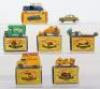 Seven Matchbox Moko Lesney Regular Wheels Vehicles - 2