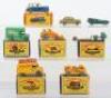 Seven Matchbox Moko Lesney Regular Wheels Vehicles - 3